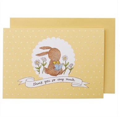 Sweet Bunny Thank You Notes