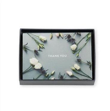 Thank You Cards Round Floral
