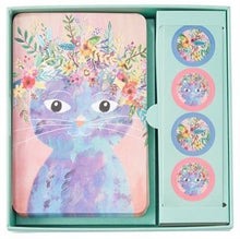 Load image into Gallery viewer, Fancy Cat Notecard Set