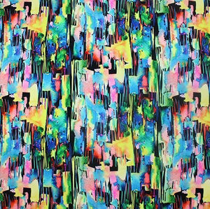 Abstract Printed Spandex