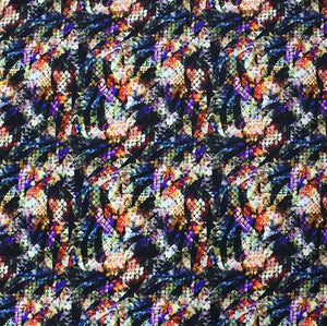 Abstract Printed Spandex