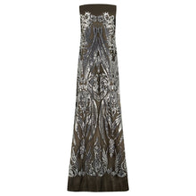 Load image into Gallery viewer, Amelia Embroidered Sequin - Black/Silver