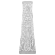 Load image into Gallery viewer, Amelia Embroidered Sequin - White/White