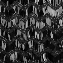 Load image into Gallery viewer, Athena Embroidered Sequin - Black