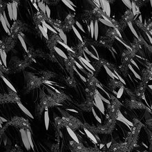 Load image into Gallery viewer, Athena Embroidered Sequin - Black