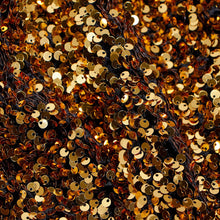 Load image into Gallery viewer, Duchess Embroidered Sequin - Black/Gold