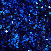 Load image into Gallery viewer, Duchess Embroidered Sequin - Black/Royal