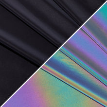 Load image into Gallery viewer, Night Vision Reflective Fabric - Colorful Black