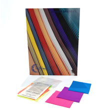 Load image into Gallery viewer, The front cover of the color card for Ribbed Spandex.